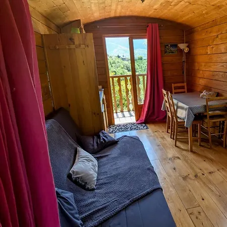 Alpesi faház Roulotte Du Mas Rondole Saillagouse