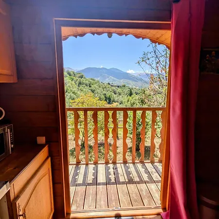 Roulotte Du Mas Rondole Chalet